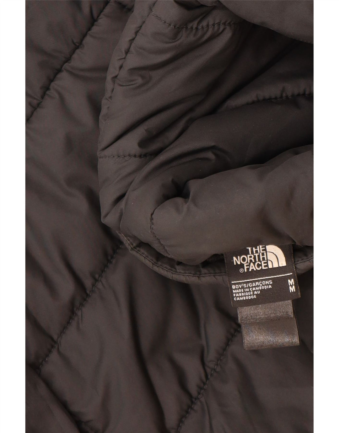 Giacca imbottita reversibile con cappuccio The North Face da ragazzo 9-10 anni media nera