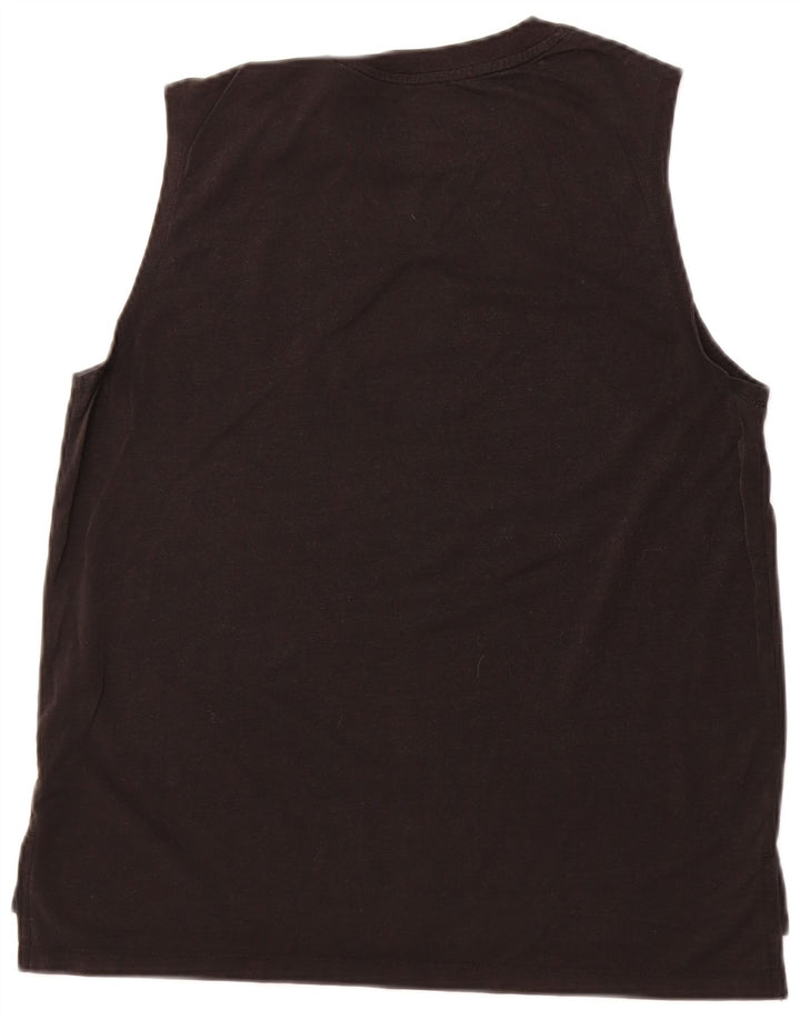 Canotta grafica NIKE da uomo, media, nera