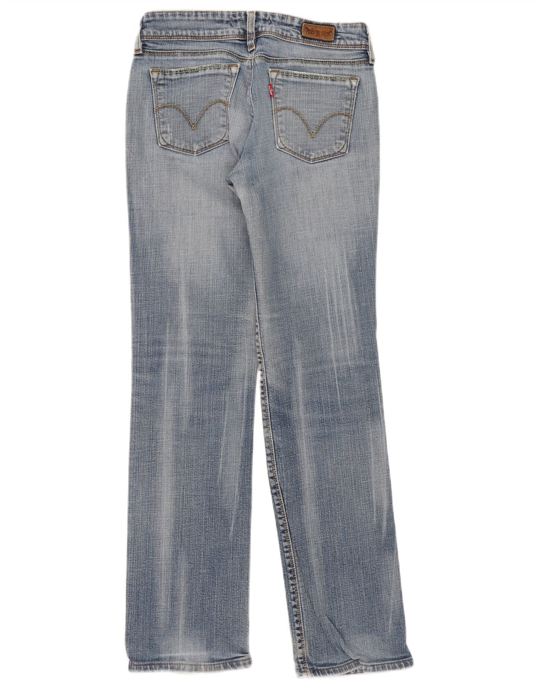 Jeans dritti Levi's 570 da donna W31 L31 in cotone blu