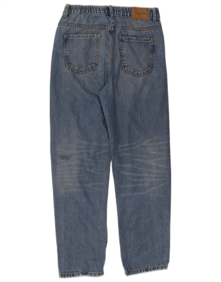 Jeans dritti invecchiati Zara per ragazzi 13-14 anni W28 L25 Blu