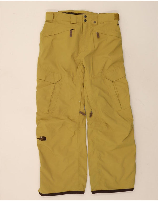 Pantaloni da sci cargo da uomo The North Face Large in nylon giallo