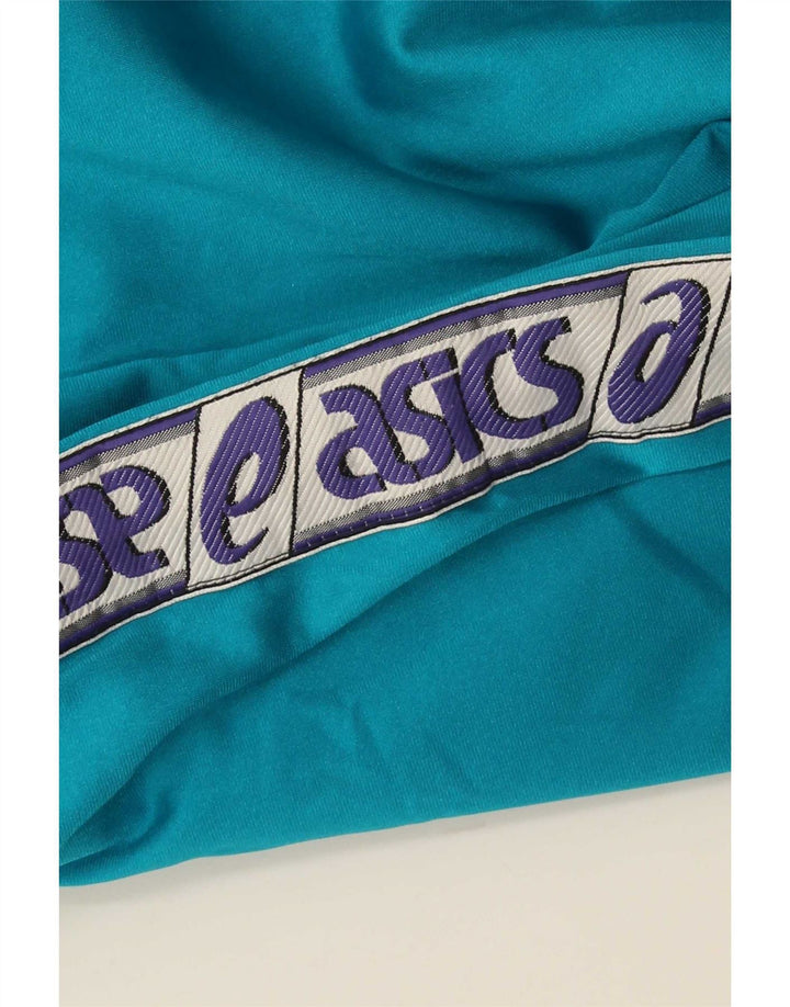 Pantaloni da tuta con grafica Asics da uomo, colore blu medio