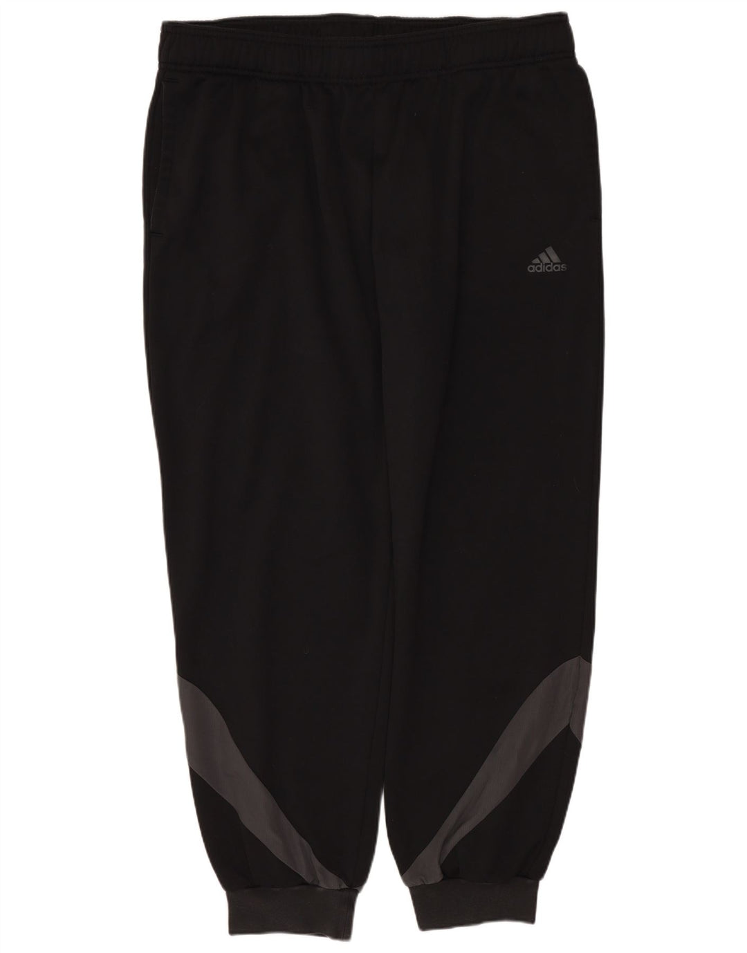 Pantaloni da tuta da uomo Adidas Joggers XL Poliestere color block nero