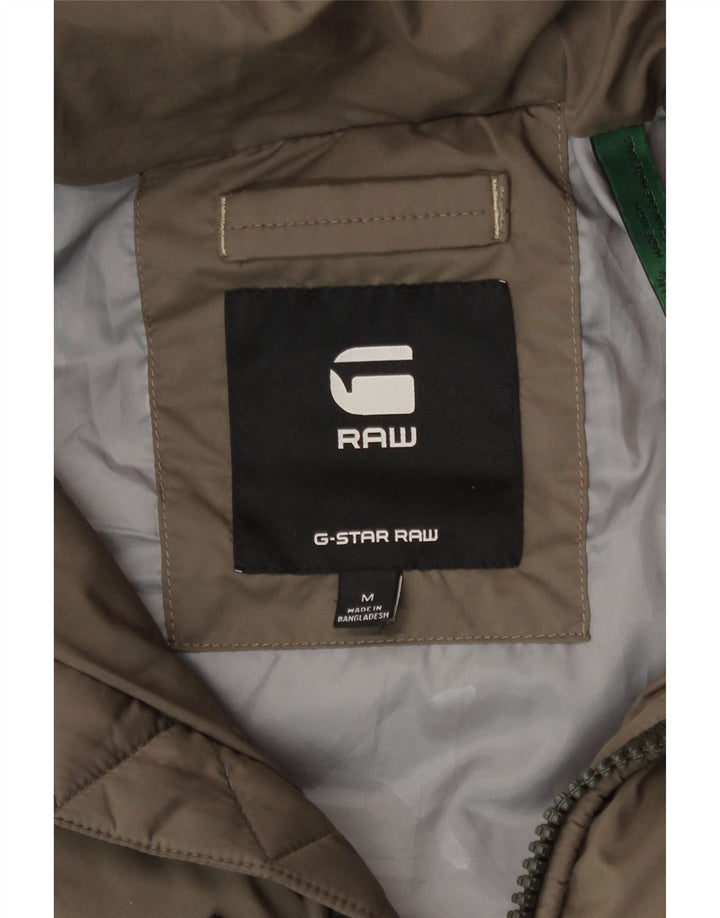 Gilet imbottito da uomo G-Star UK 38 medio poliestere kaki