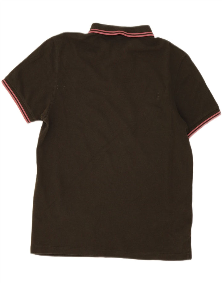 Polo da uomo Fred Perry grande in cotone kaki