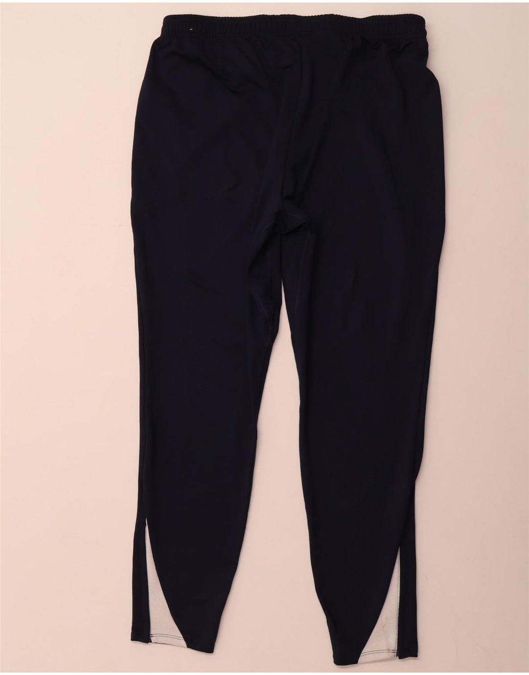 Pantaloni da tuta da uomo NIKE Dri Fit Slim Fit Large in poliestere blu navy
