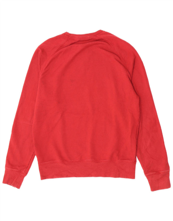 Felpa da uomo Timberland Maglione rosso medio in cotone
