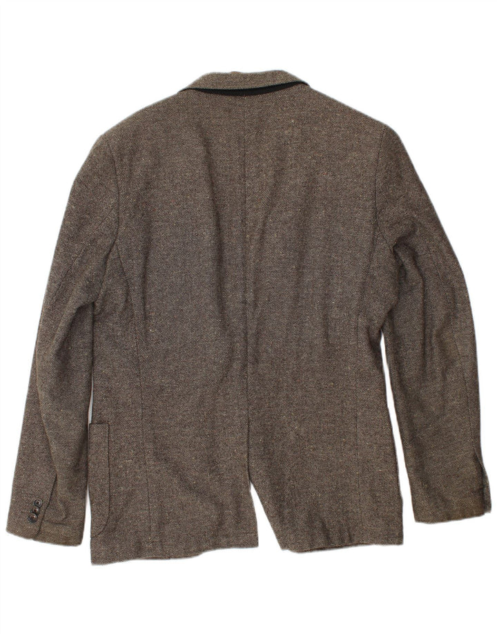SCOTCH & SODA Giacca blazer da uomo a 1 bottone IT 48 Marrone medio