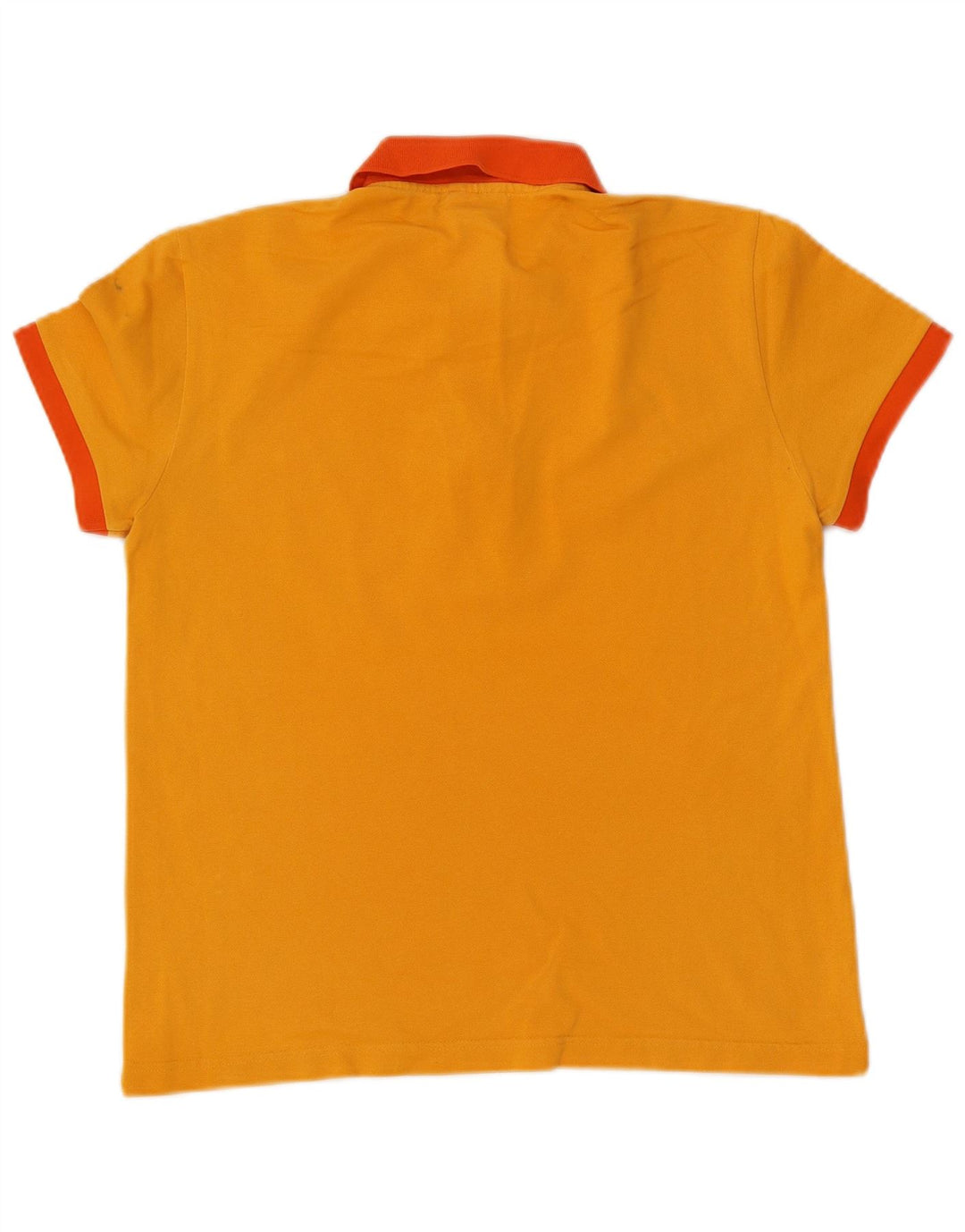 Polo da rugby da uomo Lacoste taglia 4, cotone giallo medio