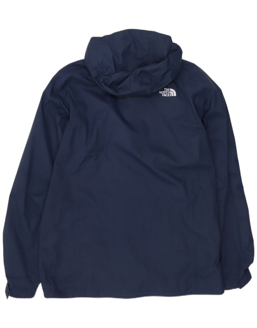 THE NORTH FACE Giacca antipioggia da uomo con cappuccio UK 40 Large Blu Navy Poliestere