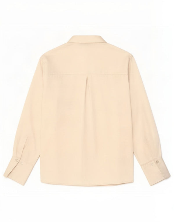 Zara Womens Shirt UK 16 Large Off White