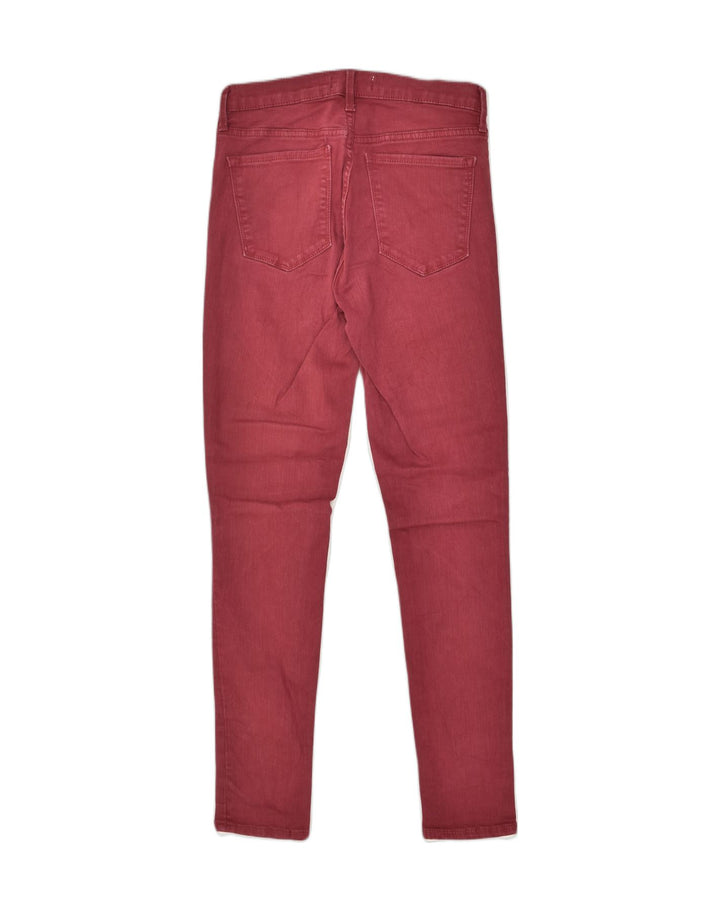 GAP Womens Skinny Jeans W26 L28 Maroon | Vintage Gap | Thrift | Second-Hand Gap | Used Clothing | Messina Hembry 