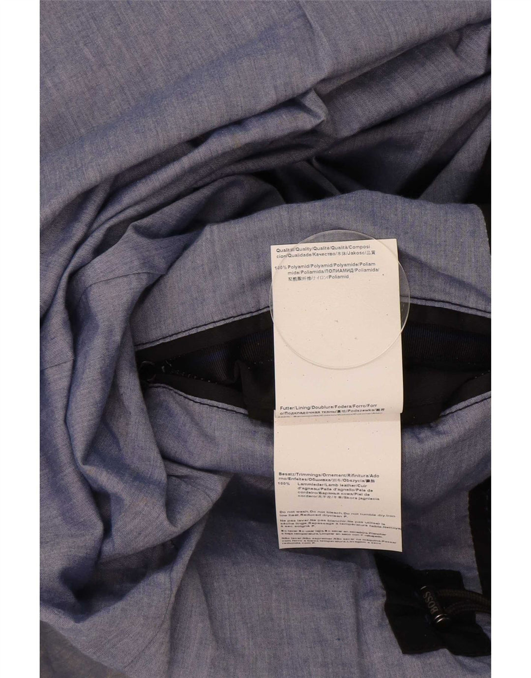 Giacca utility da uomo Hugo Boss EU 50 Large nera in poliammide