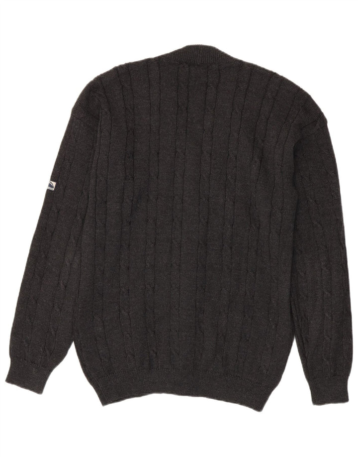 Maglione cardigan da uomo Navigare XL grigio
