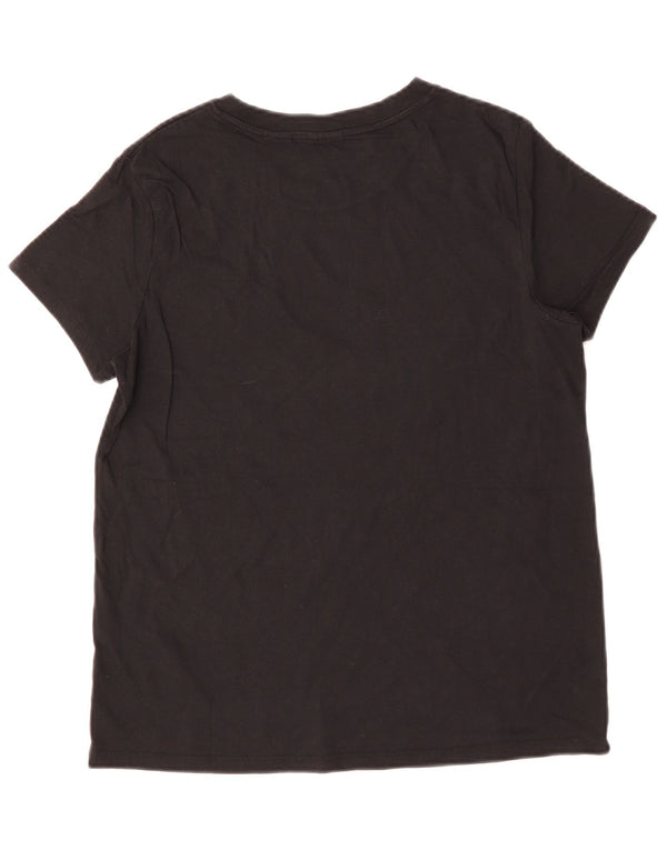 T-shirt da donna Levi's Top UK 14 cotone nero medio