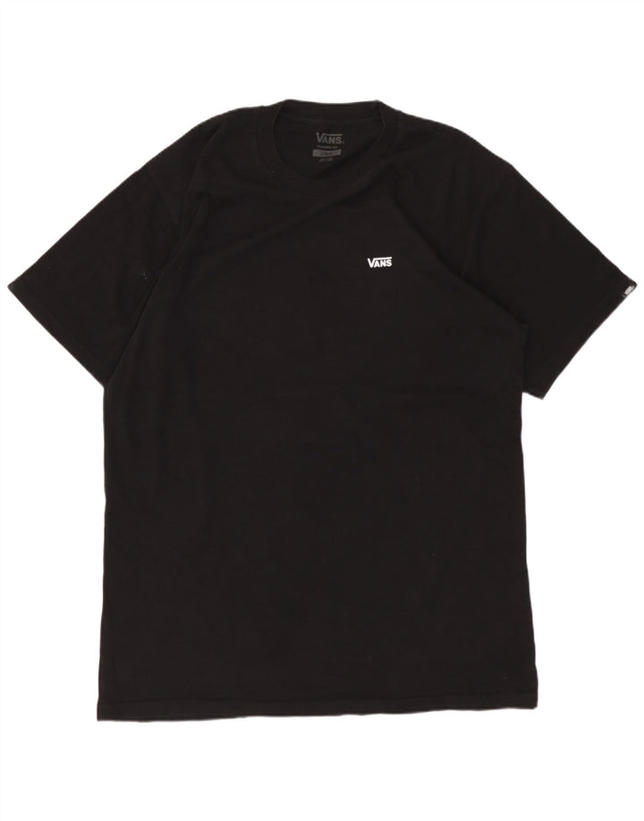 T-shirt da uomo Vans Classic Fit, taglia grande, in cotone nero