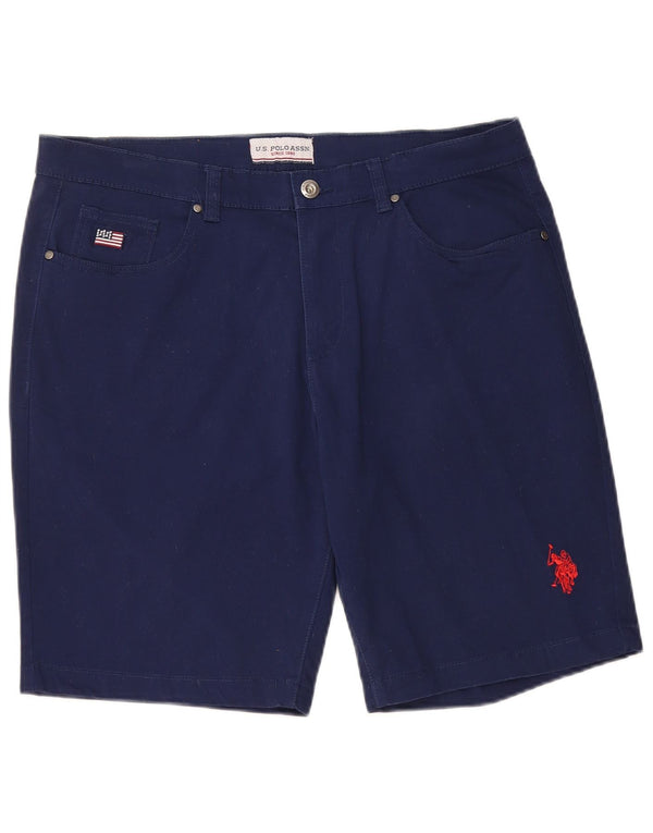 Pantaloncini casual da uomo US POLO ASSN IT 50 Large W34 Blu navy