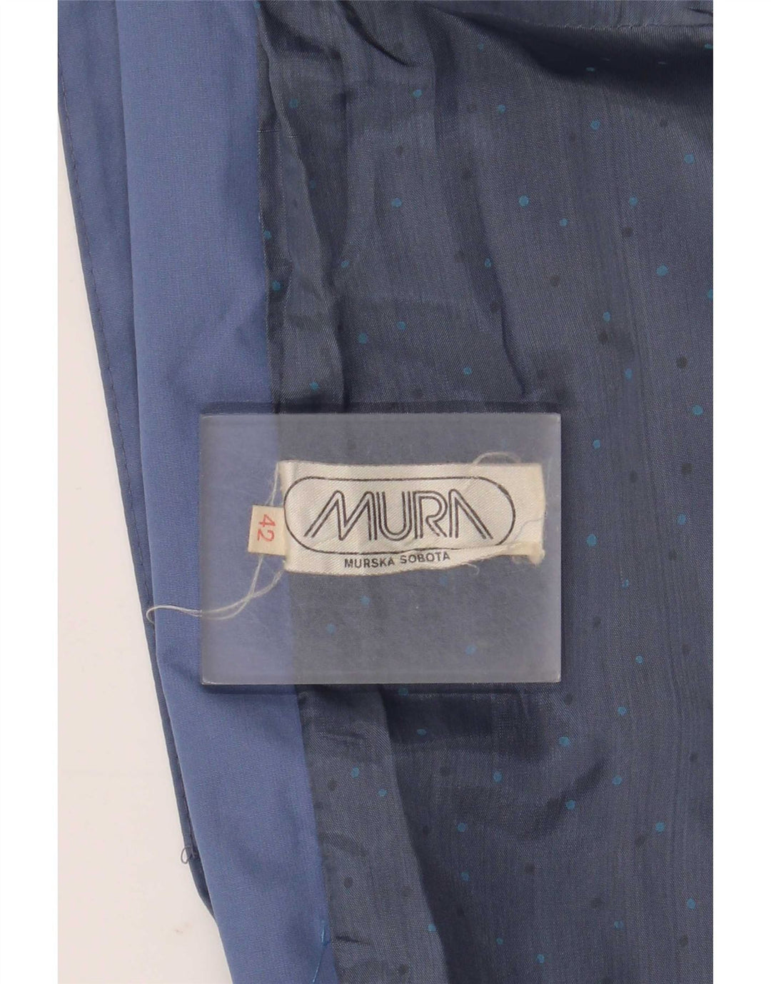 Soprabito vintage da donna IT 42 Blu medio