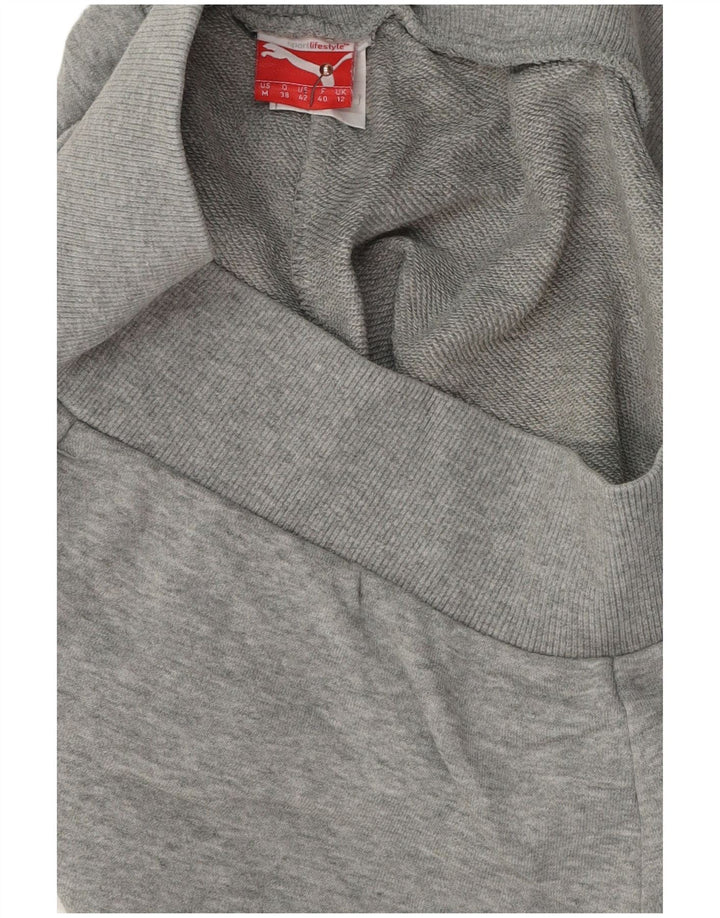 Pantaloncini sportivi PUMA da donna UK 12 grigio medio chiazzato
