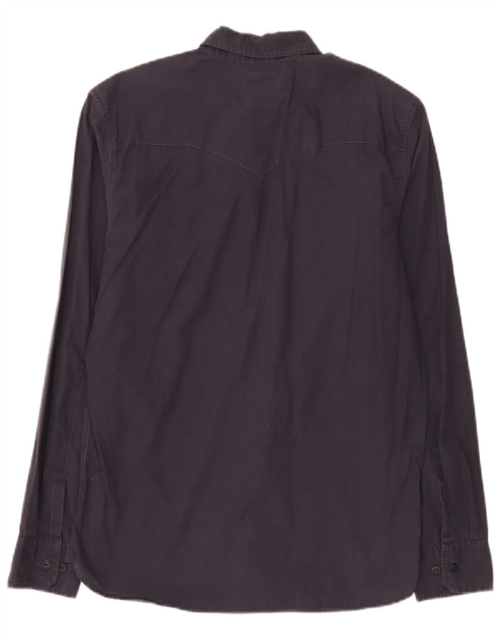 Camicia Levi's da uomo con vestibilità standard, blu navy medio