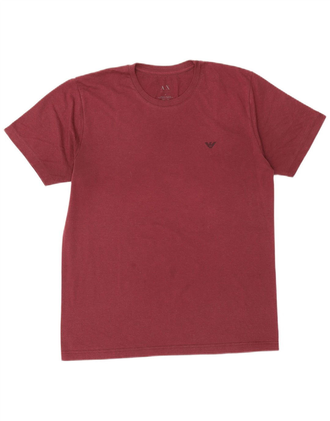 T-shirt da uomo Armani Exchange Top XL Bordeaux