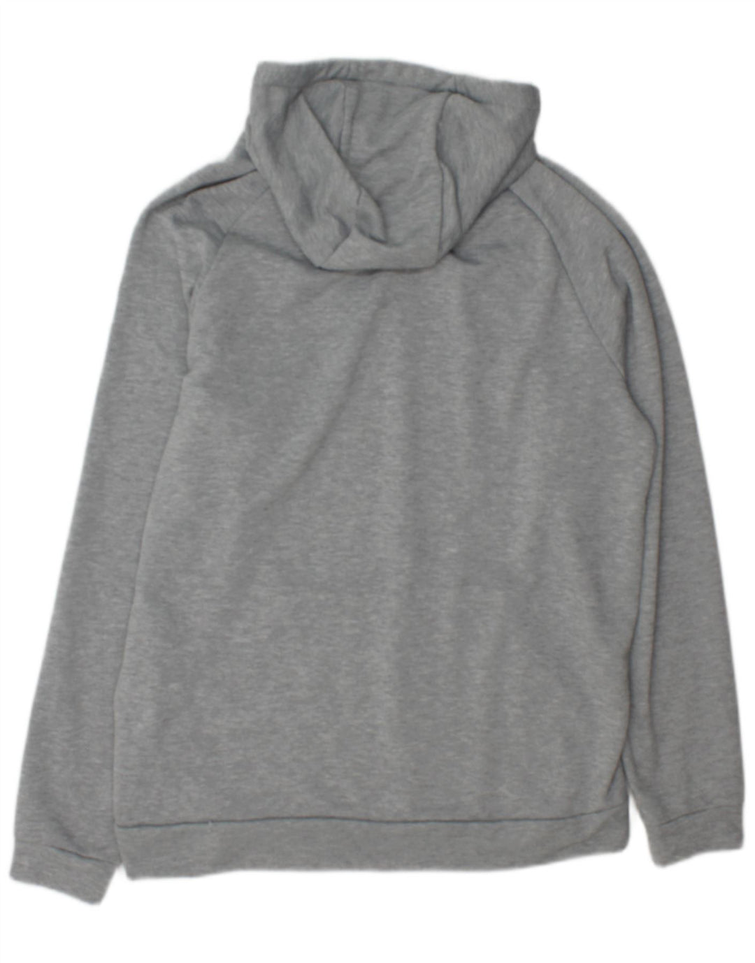 Felpa con cappuccio grafica Nike Dri Fit da uomo, grande, in poliestere chiazzato grigio