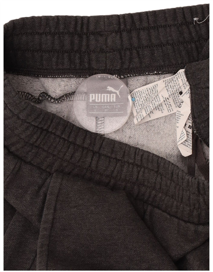 Pantaloni da tuta da uomo Puma Joggers piccoli in cotone grigio