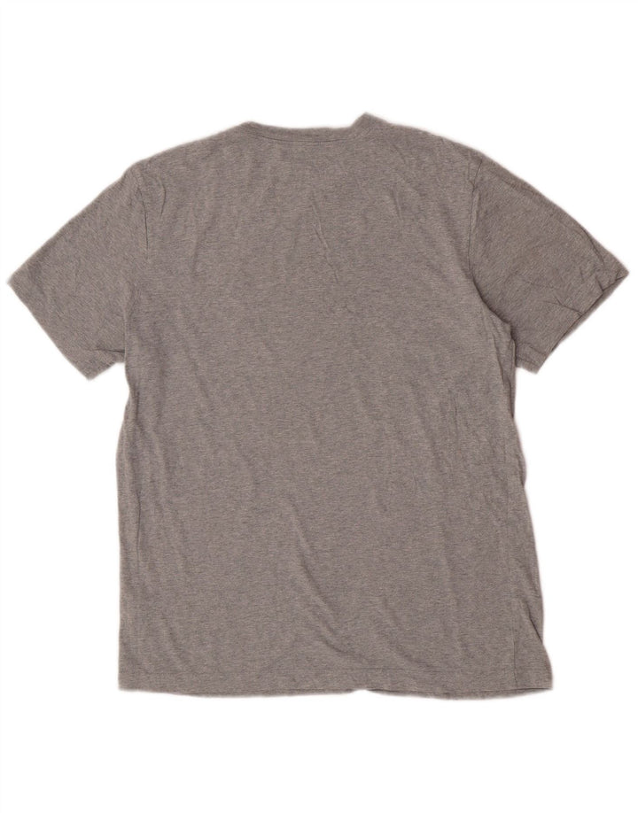 T-shirt da uomo Nike Top in cotone grigio medio