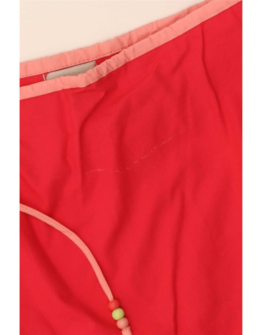 Gonna a trapezio da donna Tommy Hilfiger media W34 cotone rosso