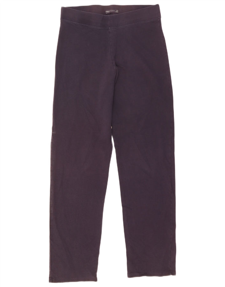 Leggings da donna Marks & Spencer UK 14 grande cotone blu navy