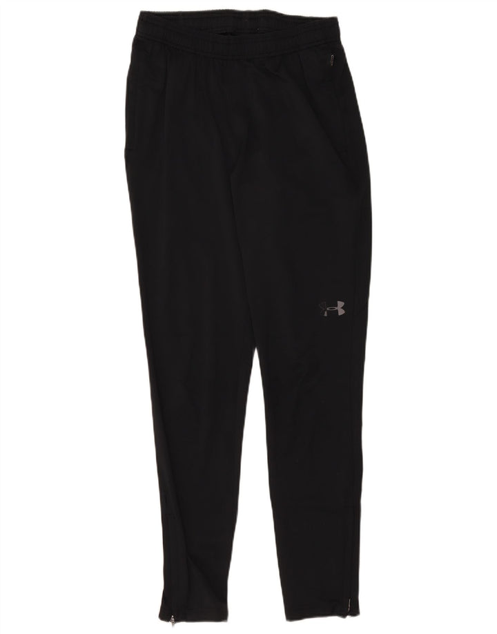 Pantaloni da tuta da uomo Under Armour piccoli in poliestere nero
