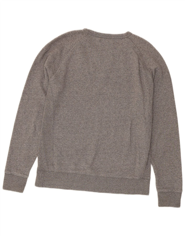 LEVI'S Felpa da uomo con vestibilità standard, maglione in cotone chiazzato grigio medio