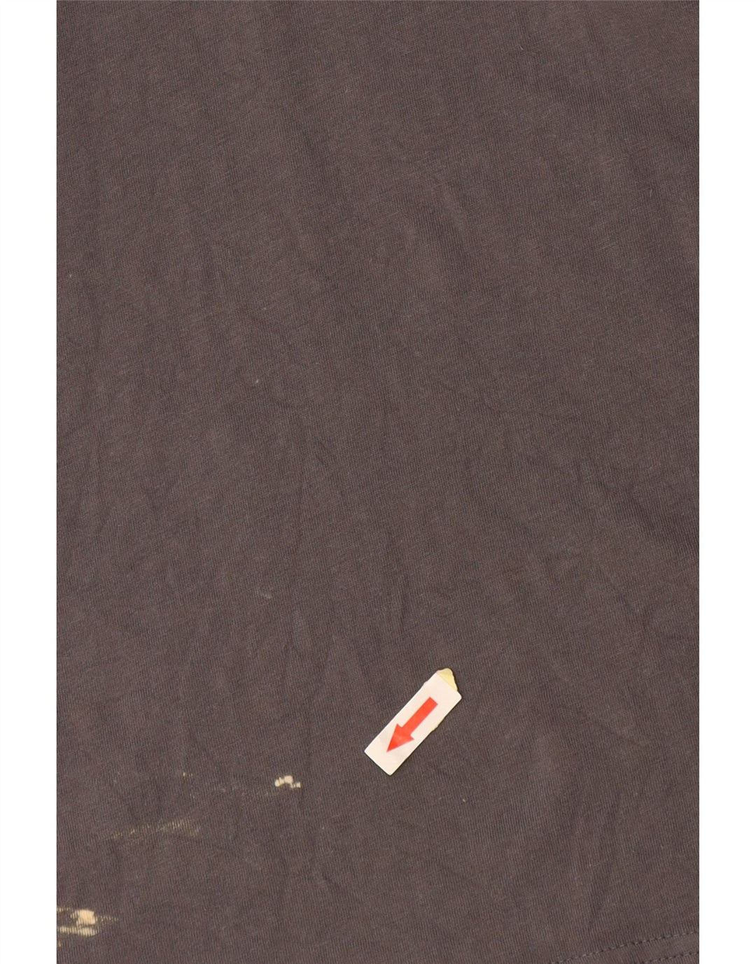 T-shirt grafica da uomo ADIDAS Top grande in cotone grigio