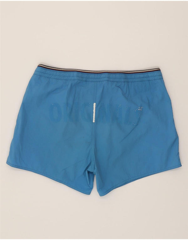 Pantaloncini da bagno grafici da uomo Colmar IT 50 Large nylon blu