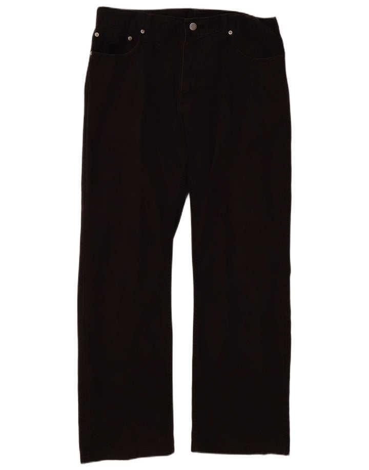 Levi's Uomo 514 Jeans dritti W36 L30 Cotone Nero