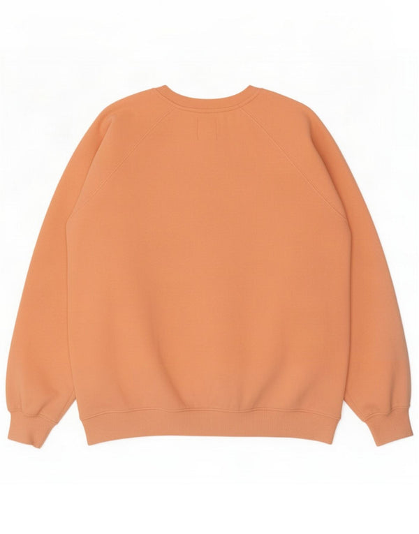 Felpa con grafica da donna Volcom UK 20 2XL Cotone arancione