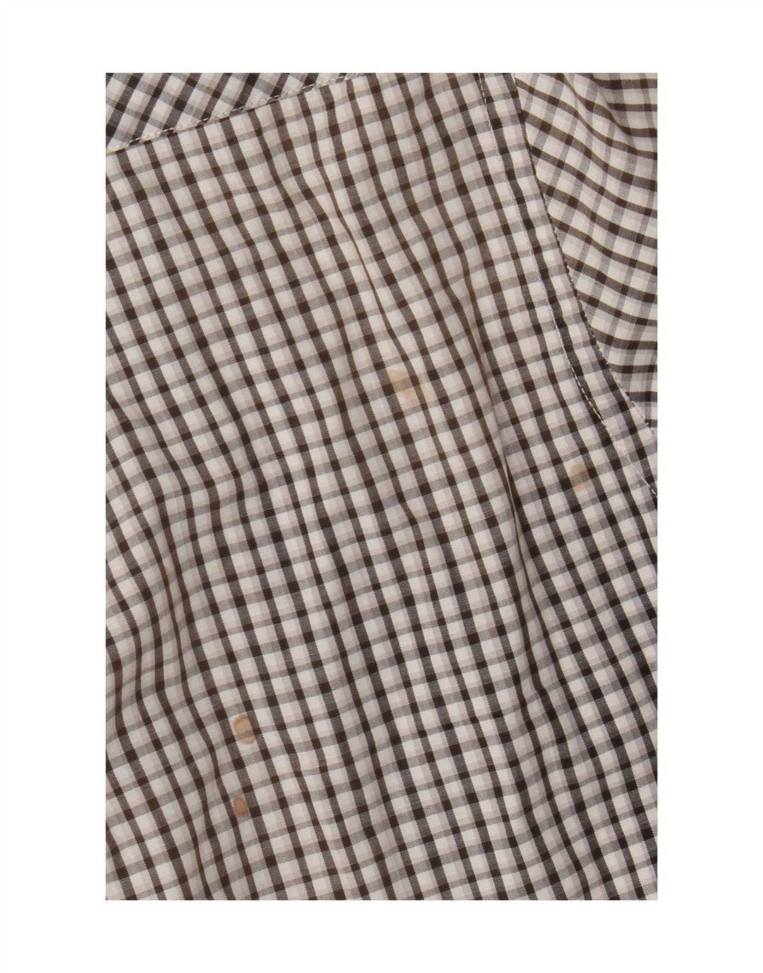 Camicia Carrera da uomo vestibilità regolare, cotone a quadri neri grandi
