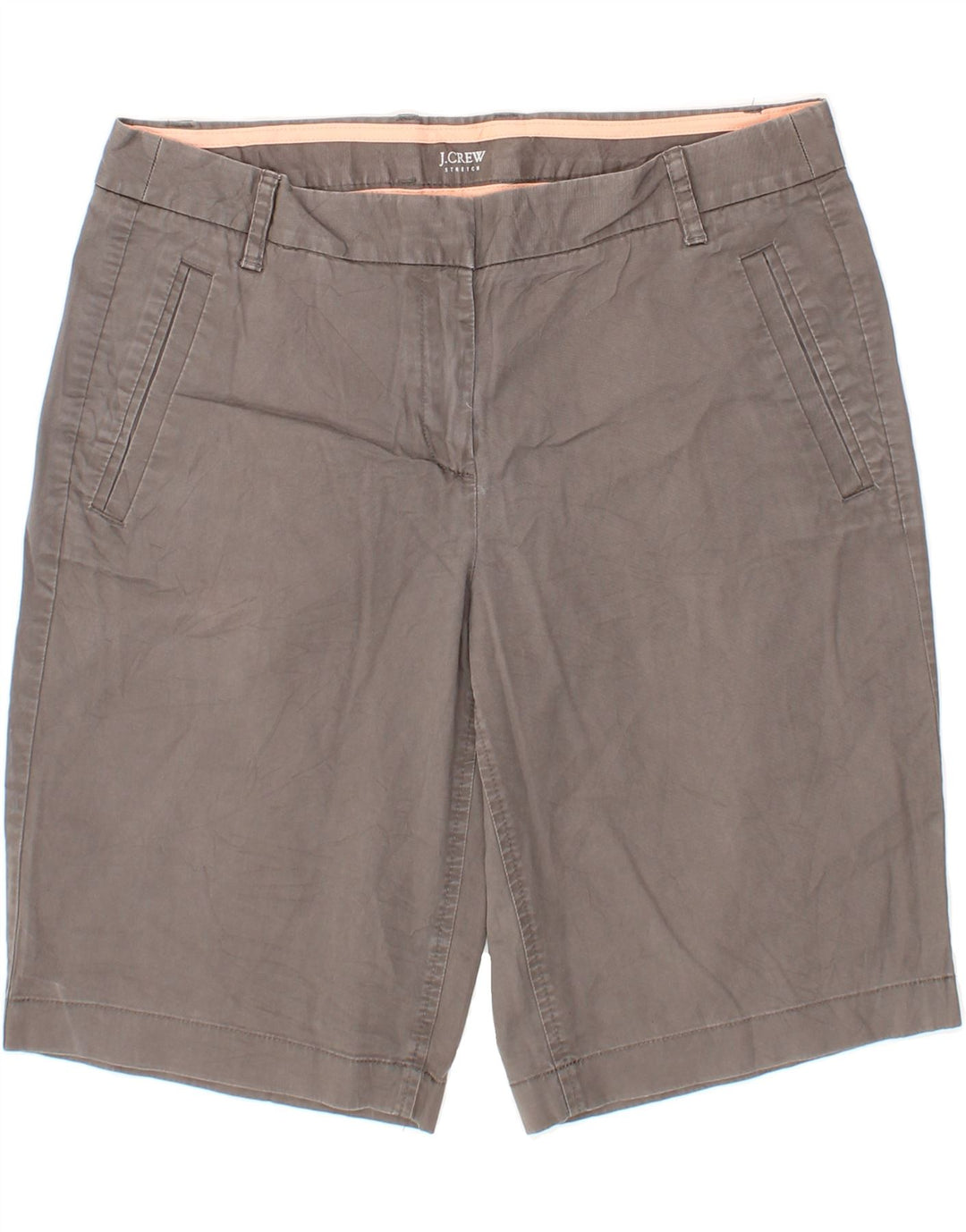 J. CREW Womens Chino Shorts W32 Large  Grey Vintage J. Crew and Second-Hand J. Crew from Messina Hembry 