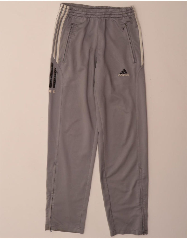 Pantaloni da tuta da uomo ADIDAS UK 34/36 Small Grigio Poliestere