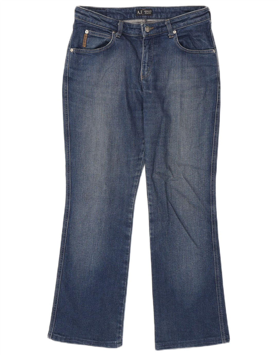 Jeans Bootcut da donna Armani W30 L28 cotone blu