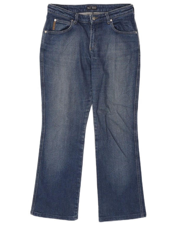 Jeans Bootcut da donna Armani W30 L28 cotone blu