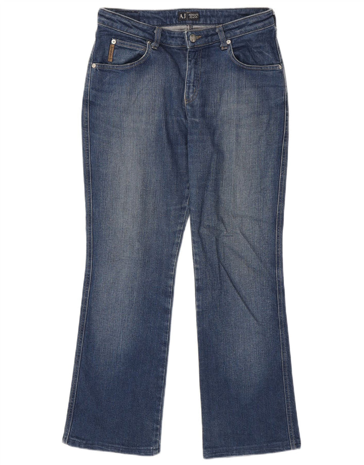 Jeans Bootcut da donna Armani W30 L28 cotone blu