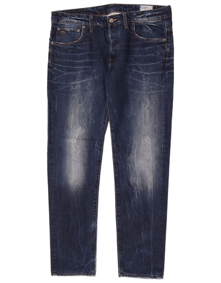 Jeans slim da uomo G-Star W36 L33 Blu navy
