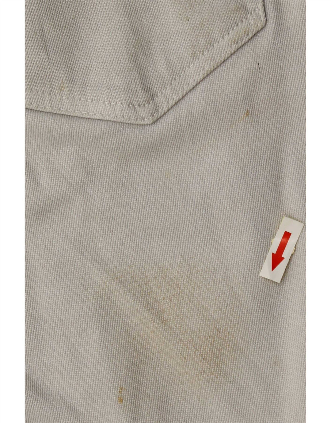 Pantaloncini di jeans da uomo Zara EU 40 medi W30 cotone beige