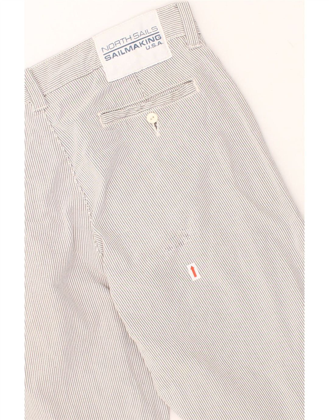 NORTH SAILS Womens Straight Chino Trousers IT 46 Large W34 L32 Grey Vintage North Sails and Second-Hand North Sails from Messina Hembry 