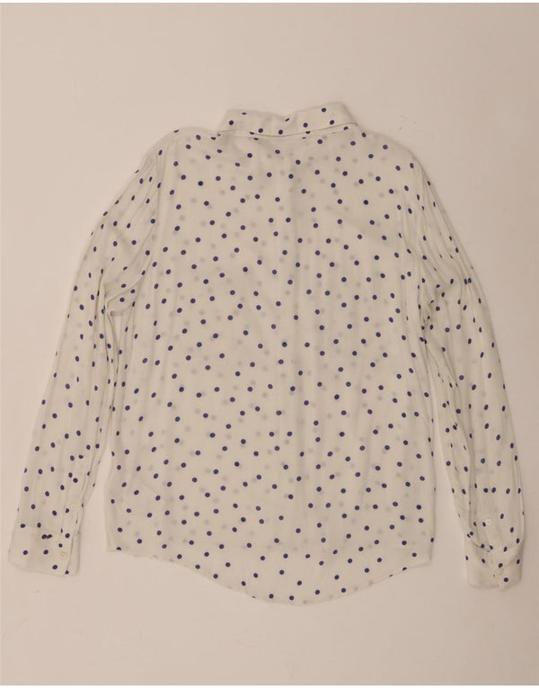 Samsoe & Camicia da donna UK 18 XL Viscosa maculata bianca