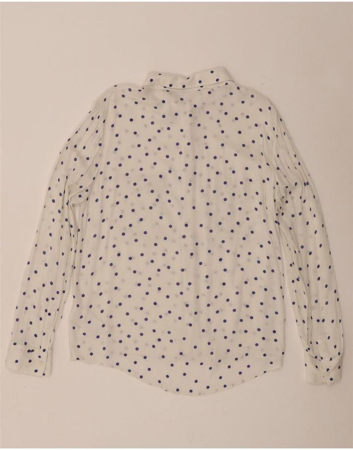Samsoe & Camicia da donna UK 18 XL Viscosa maculata bianca