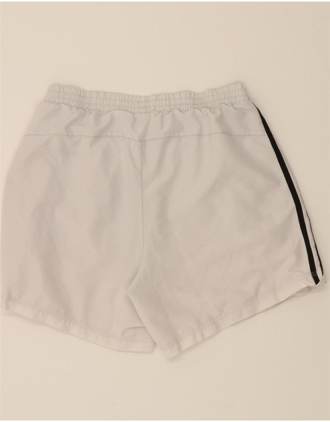 Pantaloncini sportivi da uomo ADIDAS grandi bianchi in poliestere