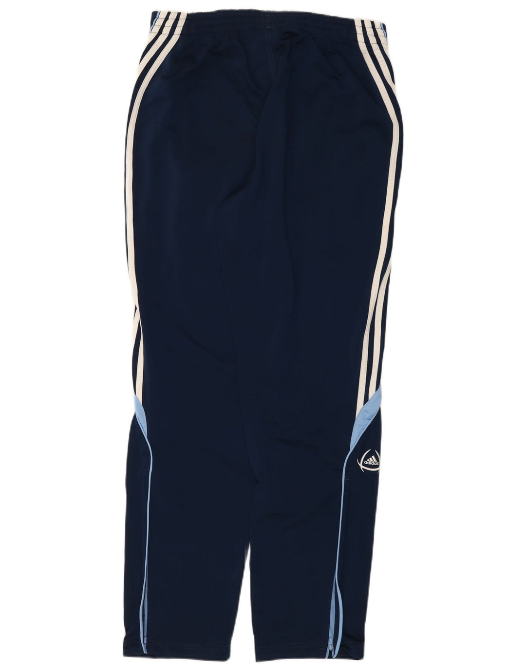 Pantaloni da tuta ADIDAS da uomo del Real Madrid UK 38/40 medio blu navy