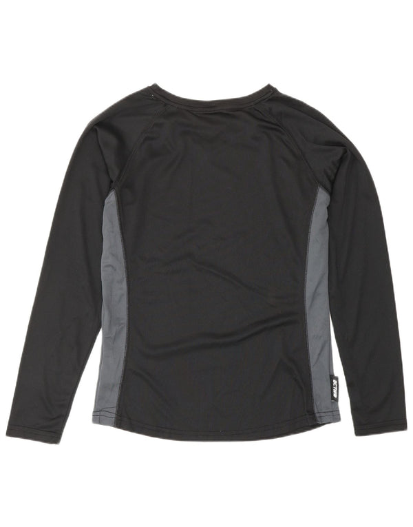 MOUNTAIN WAREHOUSE Top IsoCool da donna manica lunga UK 14 medio nero